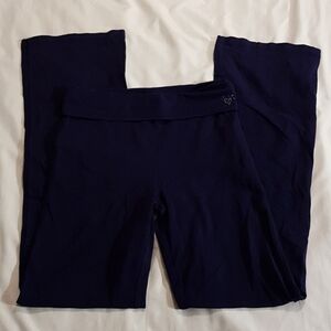 Justice girls size 14 Dark blue yoga pants